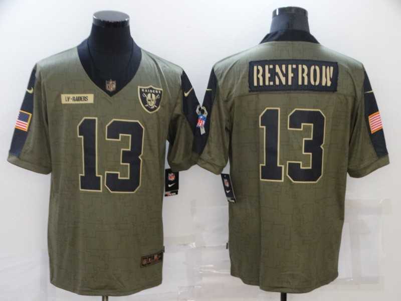 Nike Raiders 13 Hunter Renfrow Olive 2021 Salute To Service Limited Jersey Dzhi,We sell and wholesale Nike Raiders 13 Hunter Renfrow Olive 2021 Salute To Service Limited Jersey Dzhi on line form chian!